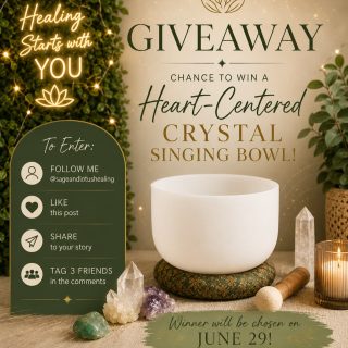 🎉 GIVEAWAY TIME! 🎉

In honor of my grand opening for Sage + Lotus, I’m giving away something incredibly special…

✨ A Heart-Centered Crystal Singing Bowl ✨

This isn’t just any bowl. This was actually the very first crystal singing bowl my husband bought for me when I started my own healing practice. It has been part of countless Reiki sessions, meditations, sound baths, and moments of healing over the years. It has treated me with so much love, but now it’s time for it to bless another amazing person on their own spiritual journey. 💚

This beautiful bowl is tuned to support the Heart Chakra, helping cultivate love, compassion, emotional healing, forgiveness, and deeper connection with yourself and others.

TO ENTER:

💚 Follow me @sageandlotushealing
💚 Like this post
💚 Share this post to your story
💚 Tag 3 friends in the comments

✨ Bonus: Each additional comment with 3 tagged friends counts as an extra entry!

📅 Winner will be chosen on June 29, 2026.

IMPORTANT:
📦 Winner must be willing to pay shipping costs if the bowl needs to be shipped.
📍 Local winners may pick up the bowl from my office in Antioch, CA.

Thank you for supporting Sage + Lotus and being part of this incredible new chapter. I can’t wait to see where this beautiful bowl’s journey continues next. 💚✨